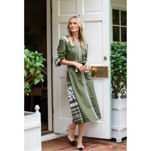 Julia Amory Coatue Caftan in Sprig NWT Sz. M